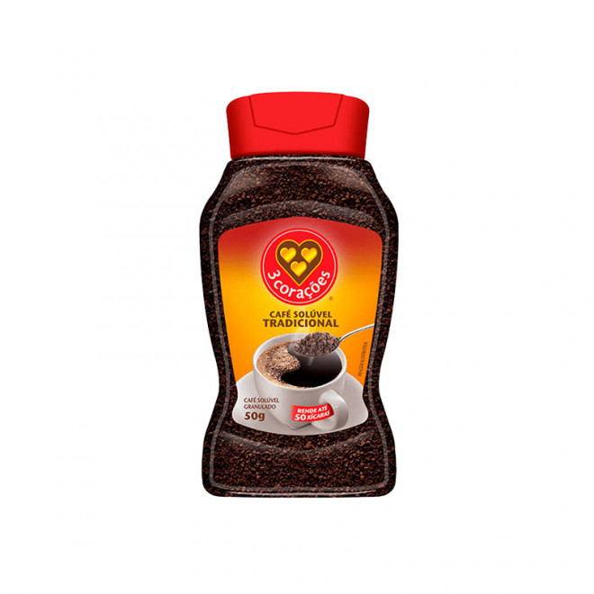 CAFE 3 CORACOES VD 50G TRADICIONAL