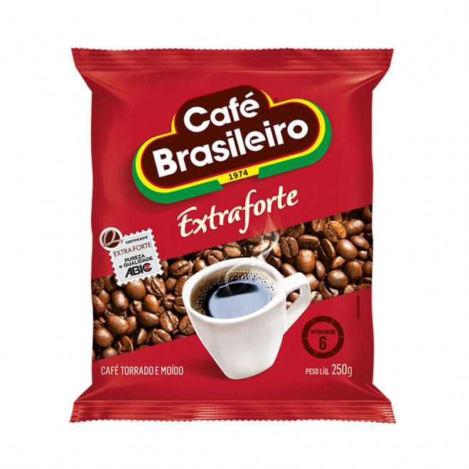 CAFE BRASILEIRO 250G EXTRA FORTE