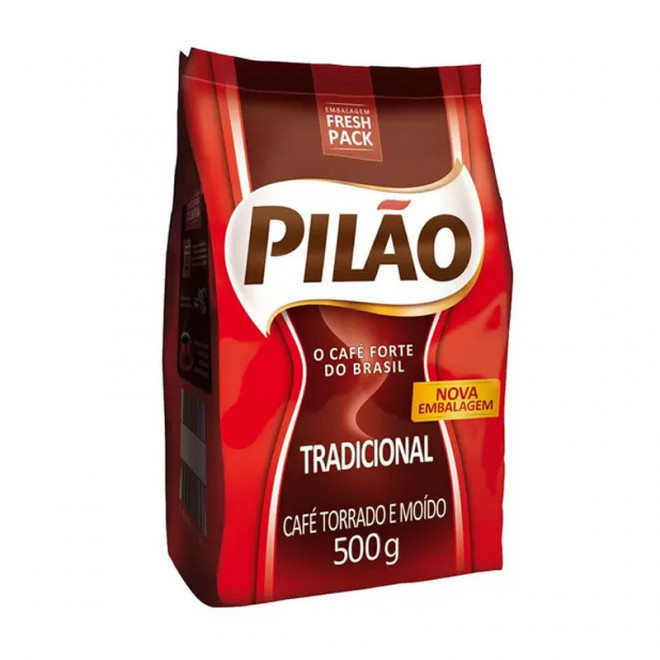 CAFE PILAO POUCH 500G TRADICIONAL
