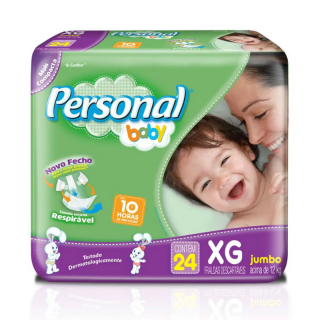 FRALDA PERSONAL BABY JUMBO XG 24UN