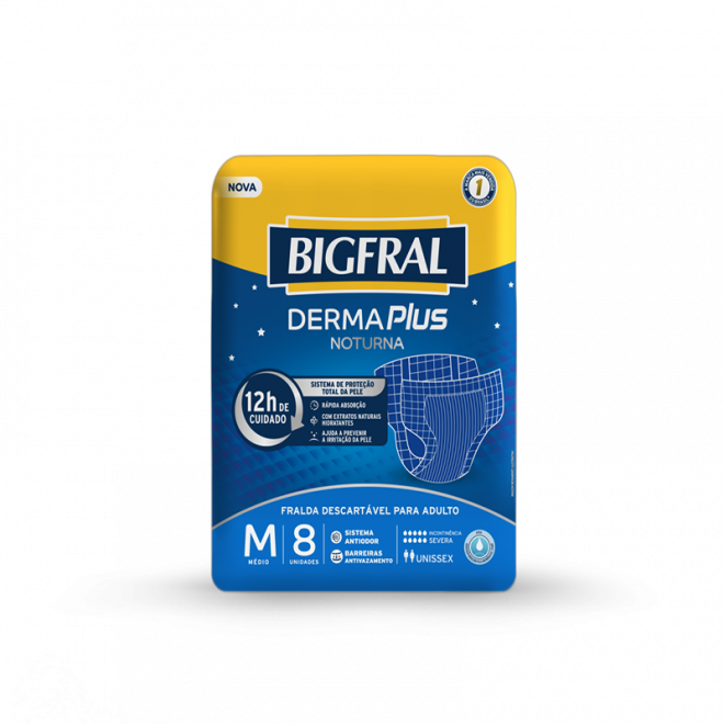 FRALDA BIGFRAL NOTURNA MEDIA 8UND