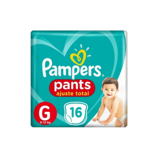 FRALDA PAMPERS PANTS PACOTAO G 16UN