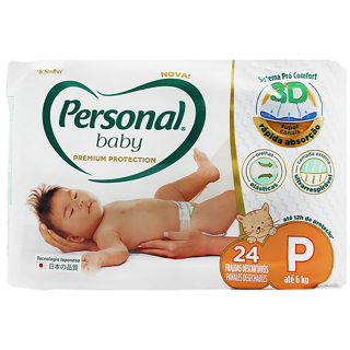 FRALDA PERSONAL BABY JUMBO P 24UND