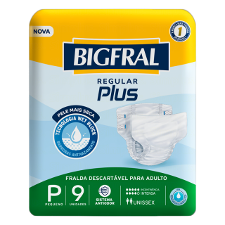 FRALDA BIGFRAL PLUS REGULAR P 9UN