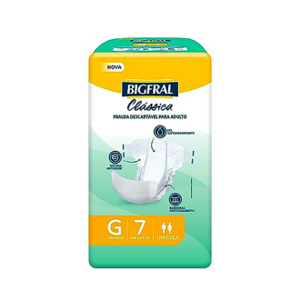 FRALDA BIGFRAL CLASSICA G 7UN