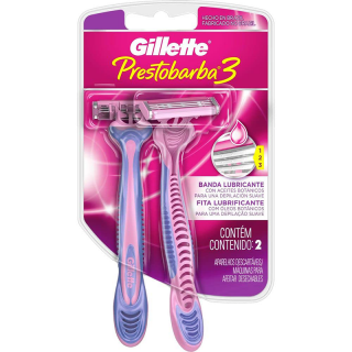 GILLETTE PRESTOBARBA 3 2UND FEMININO