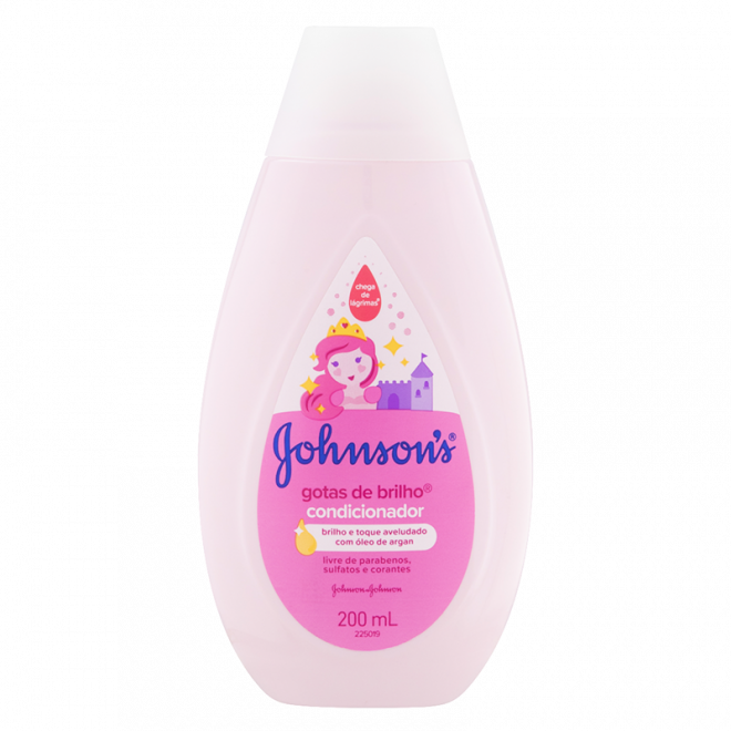 COND JOHNSON'S BABY 200ML GOTAS BRILHO