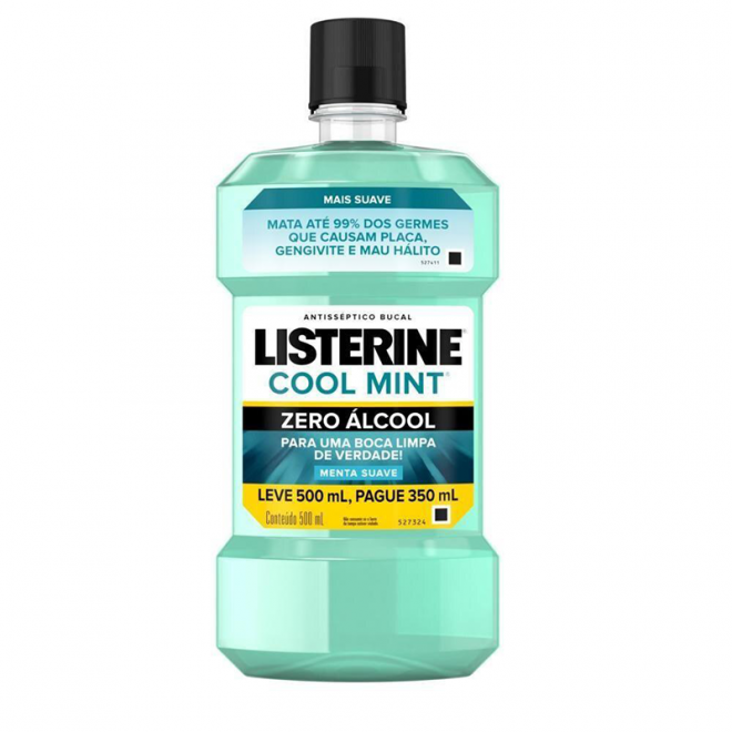 ANTI SEP LISTERINE LV500ML PG350ML COOL MINT