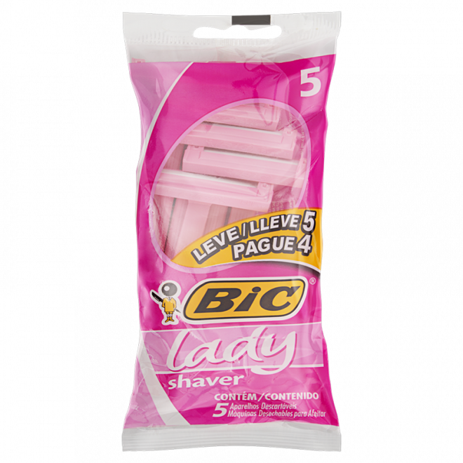 APAR BARBEAR BIC LADY SHAVER LV5PG4