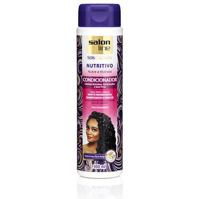 COND SALON LINE SOS 300ML NUTRITIVO