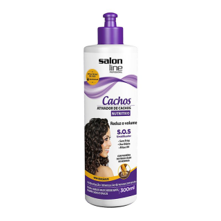 CR ATIVADOR CACHOS SALON LINE SOS 300ML NUTRITIVO