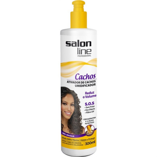 CR ATIVADOR CACHOS SALON LINE SOS 300ML UMIDIFICADOR