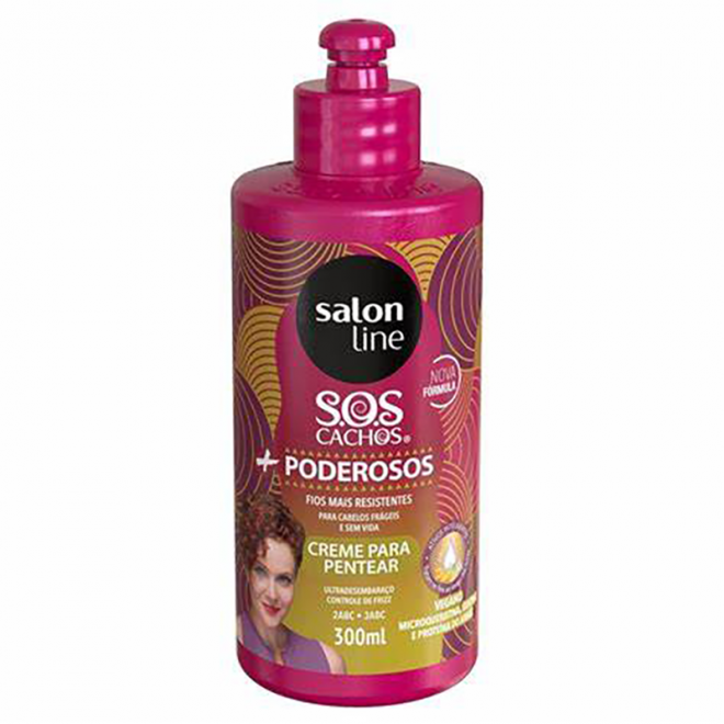CR PENTEAR SALON LINE SOS 300ML ONDULADOS