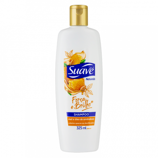 SH SUAVE 325ML MEL AMENDOAS