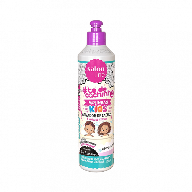 CR ATIVADOR CACHOS SALON LINE TO DE CACHINHO 300ML KIDS