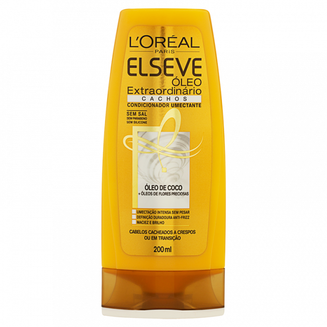 COND ELSEVE 200ML OLEO EXTRA CACHOS