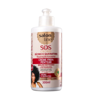 CR PENTEAR SALON LINE SOS 300ML RICINO QUERATINA