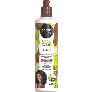 CR ATIVADOR CACHOS SALON LINE SOS 300ML COCO