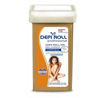 DEPIROLL CERA REFIL TAMPA FIXA 100G TRADICIONAL