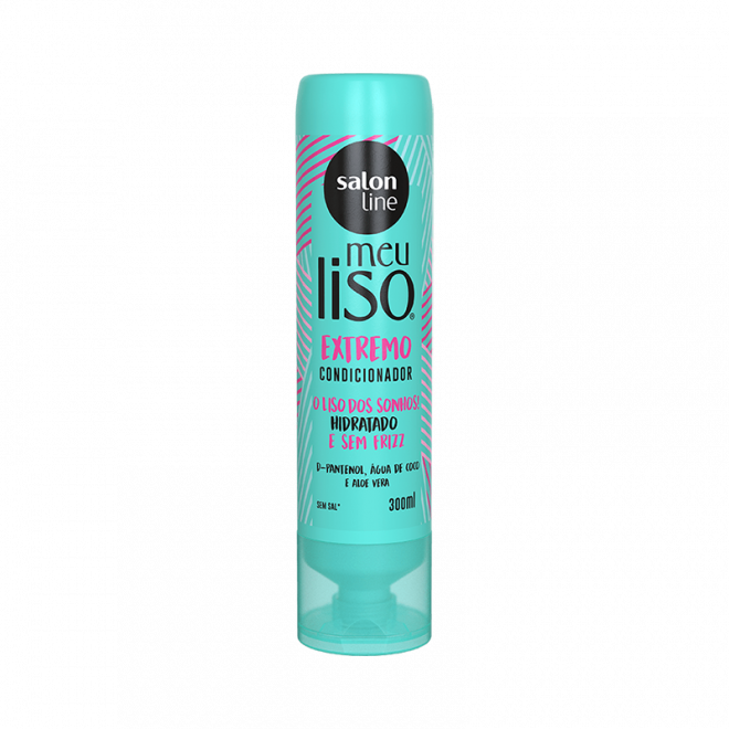 COND SALON LINE MEU LISO 300ML LISO EXTREMO