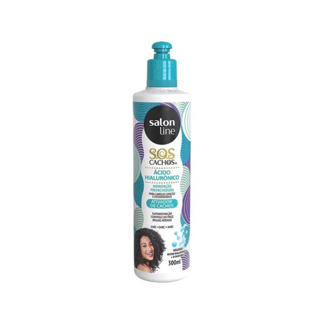 COND SALON LINE SOS 300ML HIALURONICO
