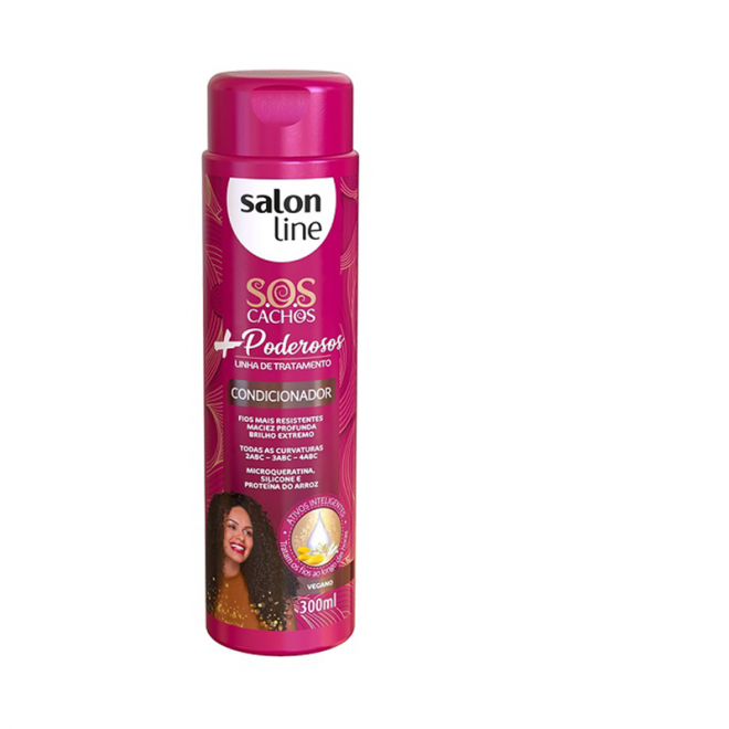 COND SALON LINE SOS 300ML +PODEROSO