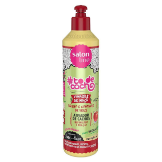 CR ATIVADOR CACHOS SALON LINE TO DE CACHO 300ML VINAGRE MACA