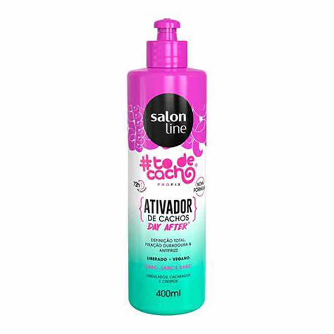 CR ATIVADOR CACHOS SALON LINE TO DE CACHO 400ML DAY AFTER