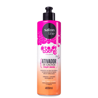 CR ATIVADOR CACHOS SALON LINE TO DE CACHO 400ML FIXACAO MAXIMA 3ABC