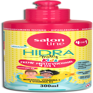 CR PENTEAR SALON LINE HIDRA MULTY KIDS 300ML 4 EM 1