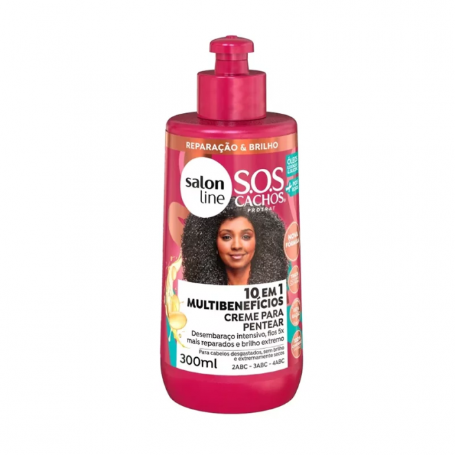 CR PENTEAR SALON LINE SOS 300ML +PODEROSO CACHEADO