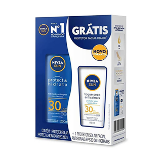 KIT NIVEA PROTETOR SOLAR FACIAL FPS30 50ML
