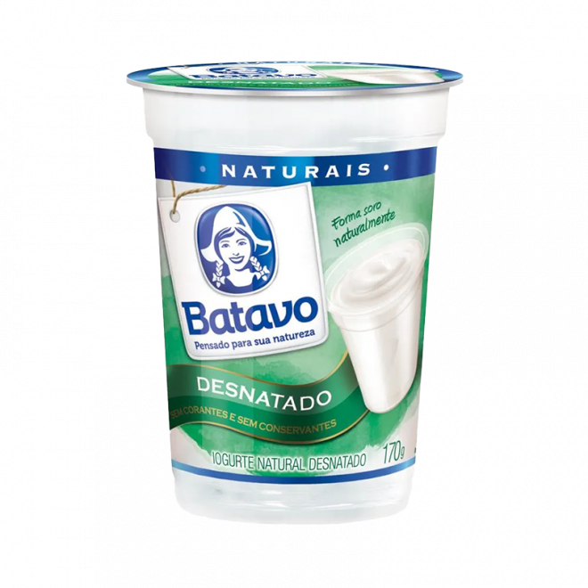 IOG BATAVO NATURAL 170G DESNATADO