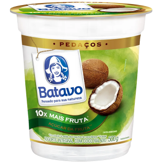 IOG BATAVO PEDACOS 500G COCO
