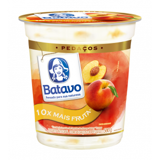 IOG BATAVO PEDACOS 500G PESSEGO