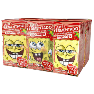 IOG BATAVO LEITE FER B ESPONJA 80G MORANGO