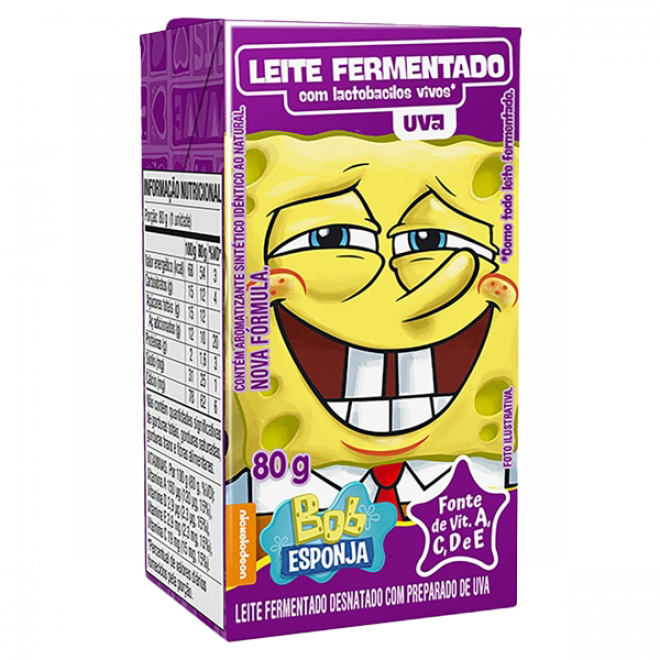 IOG BATAVO LEITE FER B ESPONJA 80G UVA
