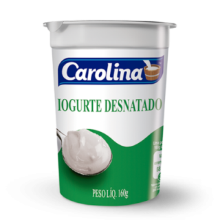 IOG CAROLINA NATURAL 160G DESNATADO