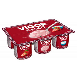 IOG VIGOR GREGO 540G ULTRACREMOSO MORANGO E TRAD