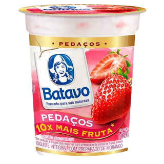 IOG BATAVO PEDAÇOS 100G MORANGO