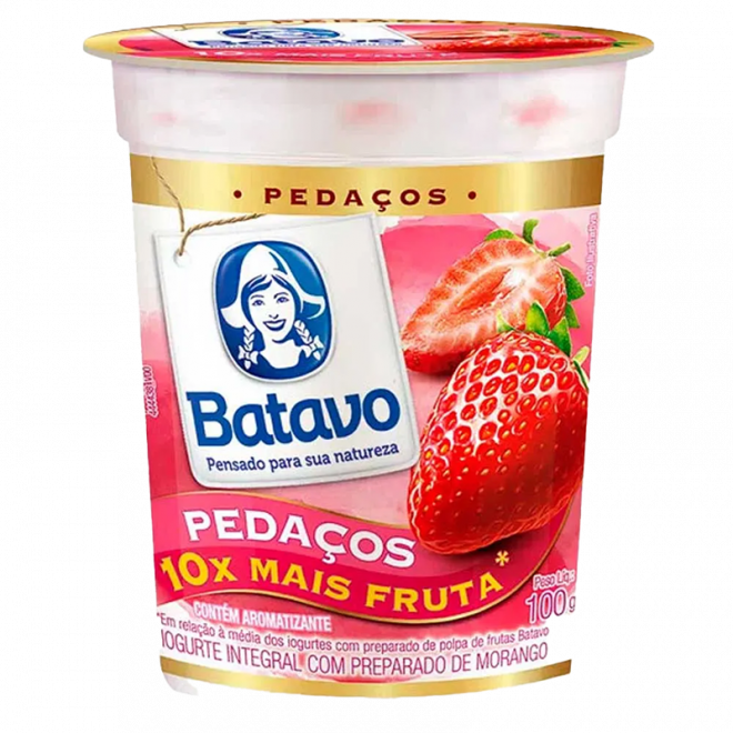 IOG BATAVO PEDAÇOS 100G MORANGO
