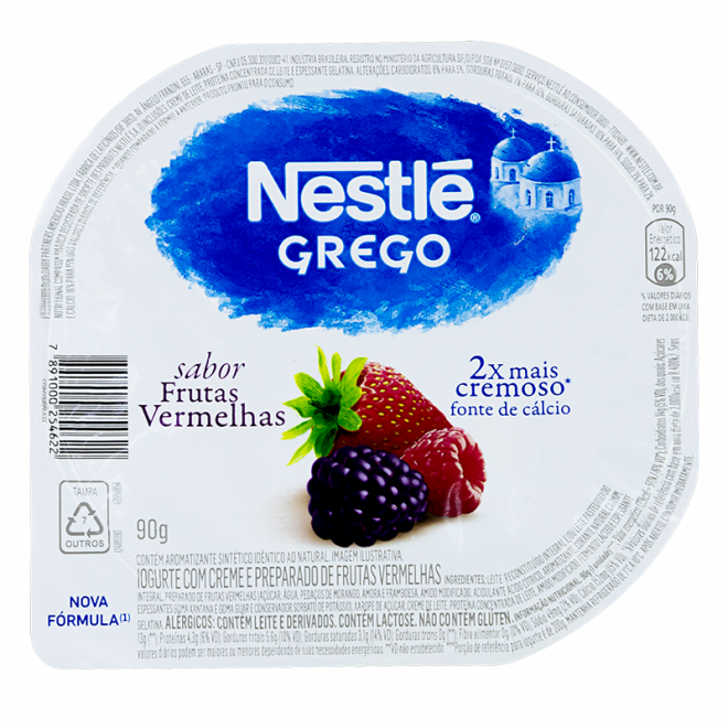 IOG NESTLE GREGO 90G FRUTAS VERMELHAS