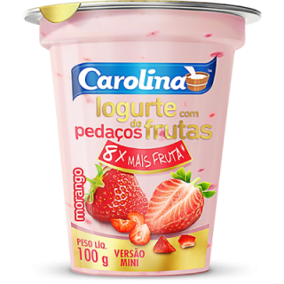 IOG CAROLINA PEDACOS 100G MORANGO