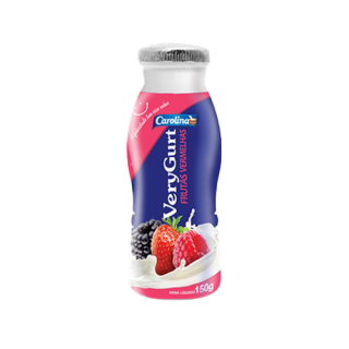 IOG CAROLINA VERY GURT 150G FRUTAS VERMELHAS