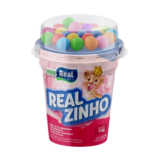 IOG REALZINHO MIX 130G COM PASTILHAS COLORIDA