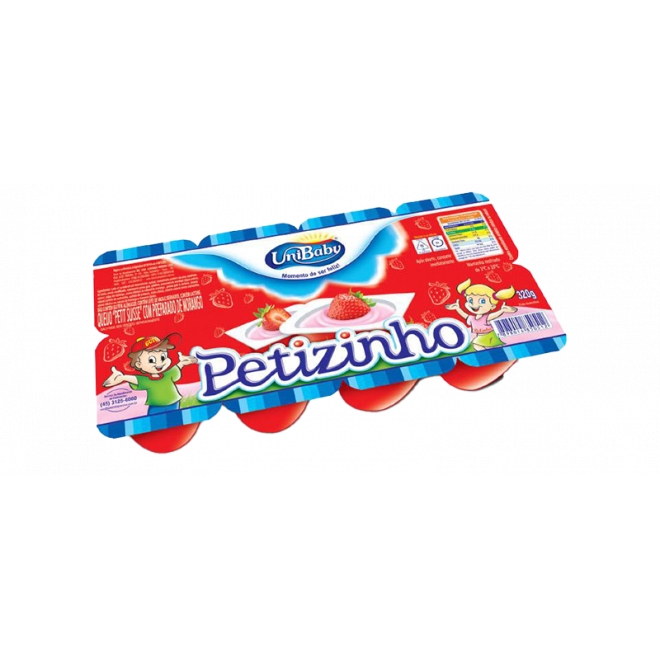IOG UNIBABY PETIZINHO 320G MORANGO