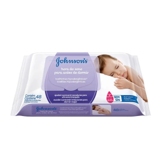 TOALHINHAS JOHNSONS BABY 48UND HORA DO SONO