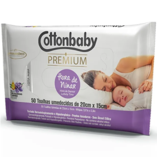 TOALHINHAS COTTONBABY 50UND HORA DE NINAR