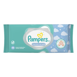 TOALHINHAS PAMPERS 48UND FRESH CLEAN