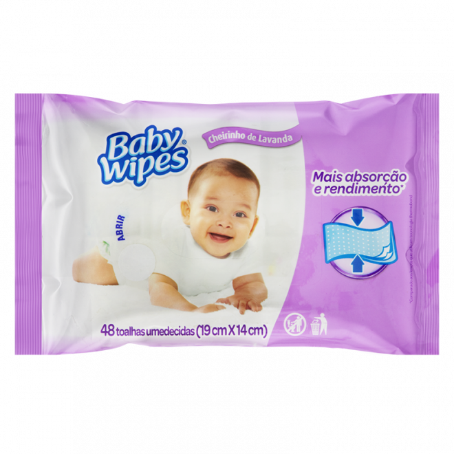TOALHINHAS HUGGIES 48UND CH LAVANDA